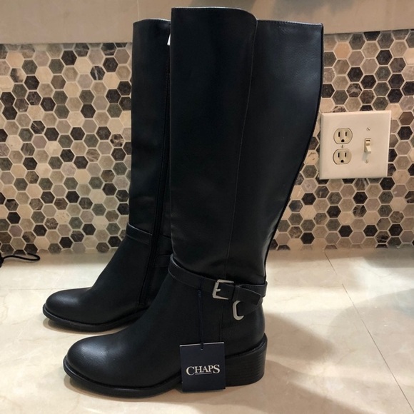 Chaps By Ralph Lauren Knee Boots 6.5B - Picture 1 of 7